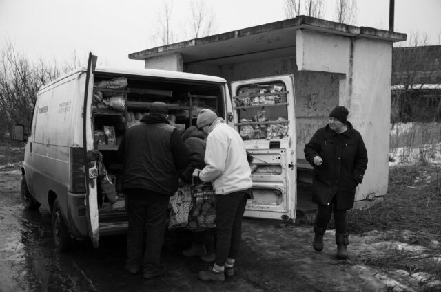 Intense shelling everyday as Russian forces try to block the road that supplies the Ukrainian Armed forces.